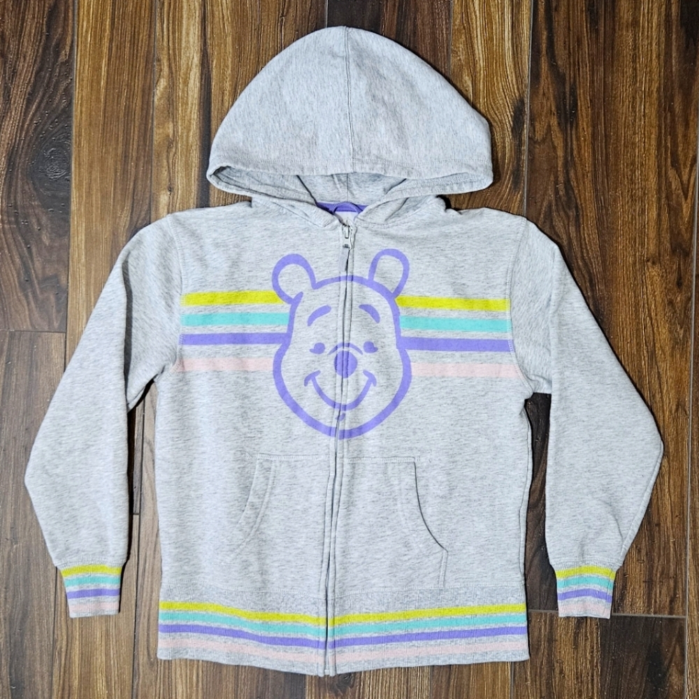 VINTAGE DISNEY Winnie the Pooh Full Zip Hoodie - Picture 2 of 10